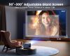 ویدئو پروژکتور هوشمند اسمارت 4k ویمیوس مدل k9 - Image 6